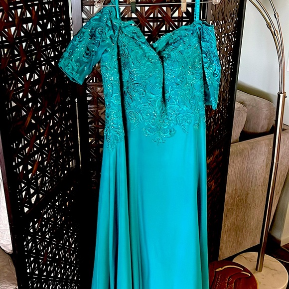 Terry Costa designer, formal gown - Picture 1 of 5